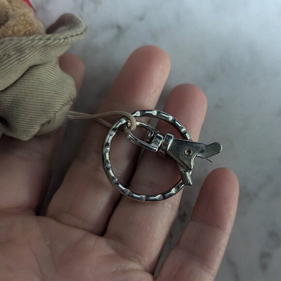 JAAG Bear Ranger Plush Teddy Vintage Park Purse Bag Charm Keychain Eyeglasses - Picture 2 of 6